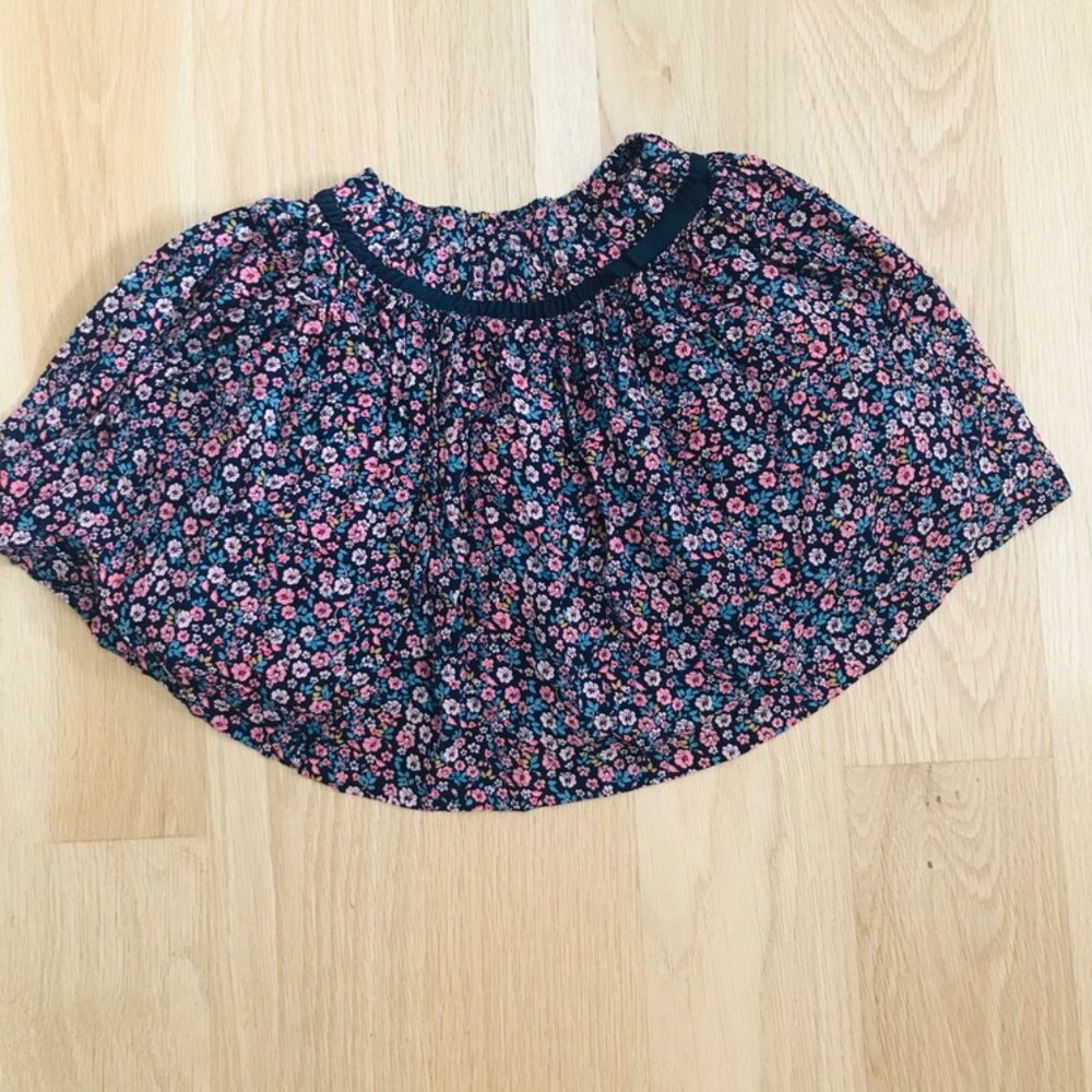 floral skirt